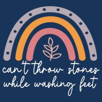 Can't Throw Stones While Washing Feet Cooling Performance Crew T-Shirt