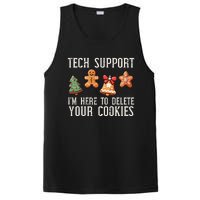 Christmas Tech Support Here To Delete Cookies Xmas PosiCharge Competitor Tank