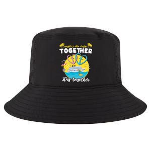 Cruising Together Ship Husband Wife Couple Cruise Gift Cool Comfort Performance Bucket Hat