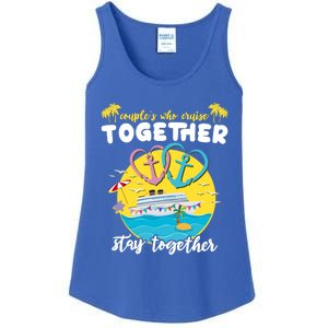 Cruising Together Ship Husband Wife Couple Cruise Gift Ladies Essential Tank