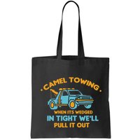 Camel Towing Successfully Pulling Out Tow Truck Bag