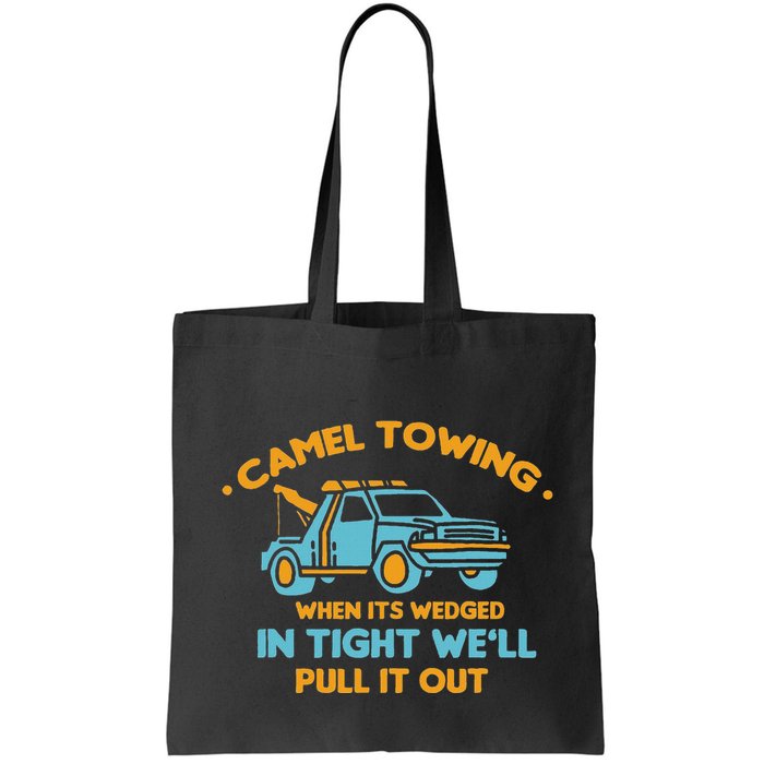Camel Towing Successfully Pulling Out Tow Truck Bag