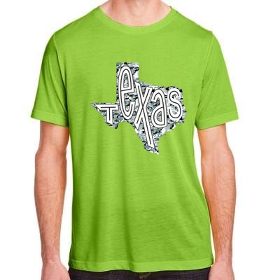 Camouflage Texas State Logo Adult ChromaSoft Performance T-Shirt