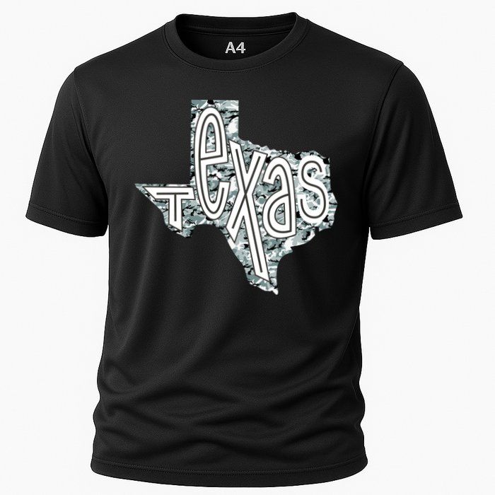 Camouflage Texas State Logo Performance Shirt