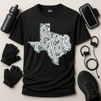 Camouflage Texas State Logo Performance Shirt