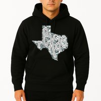 Camouflage Texas State Logo Hoodie