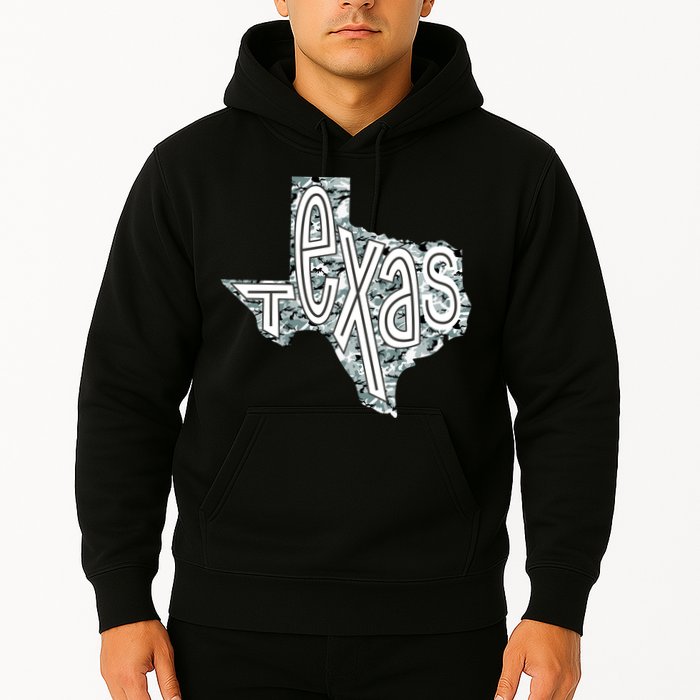 Camouflage Texas State Logo Hoodie