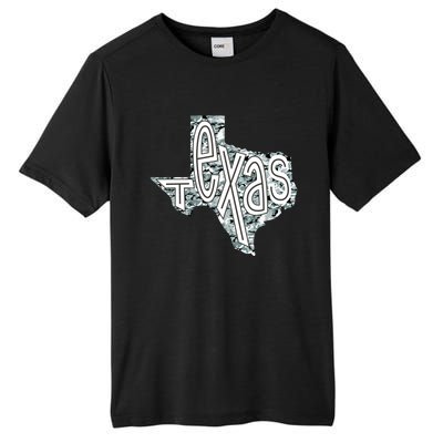 Camouflage Texas State Logo Tall Fusion ChromaSoft Performance T-Shirt