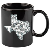 Camouflage Texas State Logo 11oz C Handle Ceramic Mug