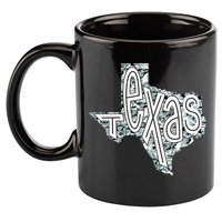 Camouflage Texas State Logo 11oz C Handle Ceramic Mug