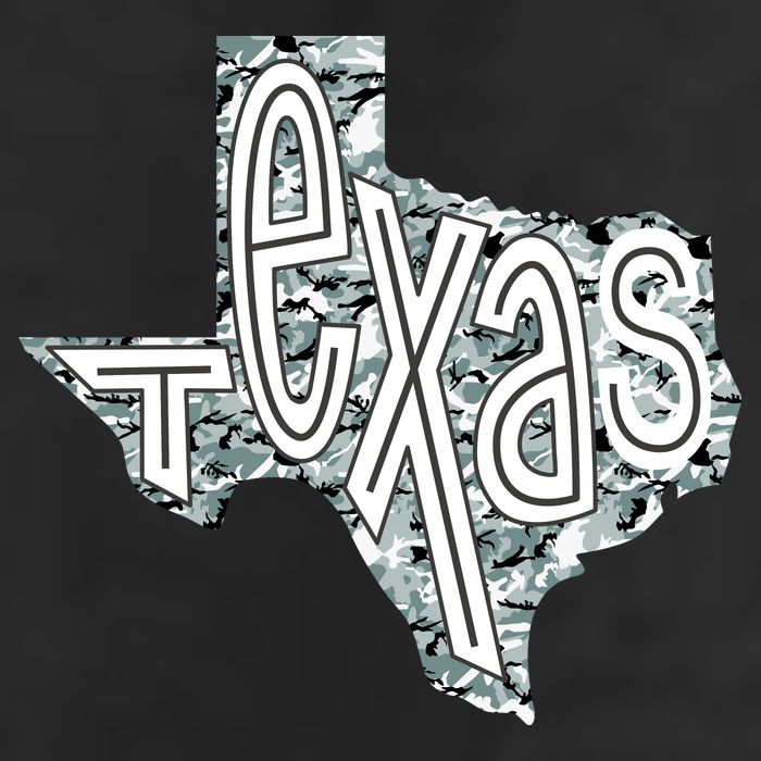 Camouflage Texas State Logo 11oz C Handle Ceramic Mug