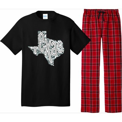 Camouflage Texas State Logo Pajama Set