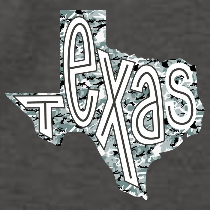 Camouflage Texas State Logo Vector Backpack