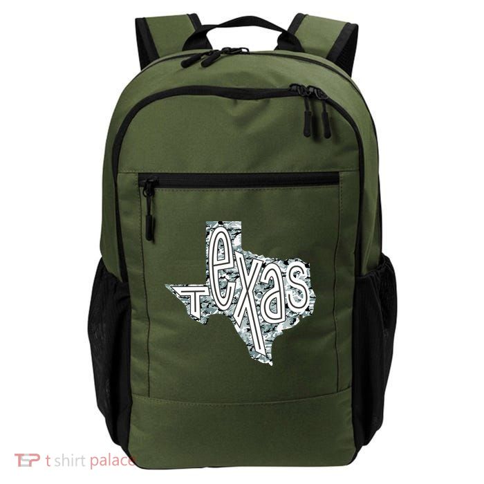 Camouflage Texas State Logo Backpack