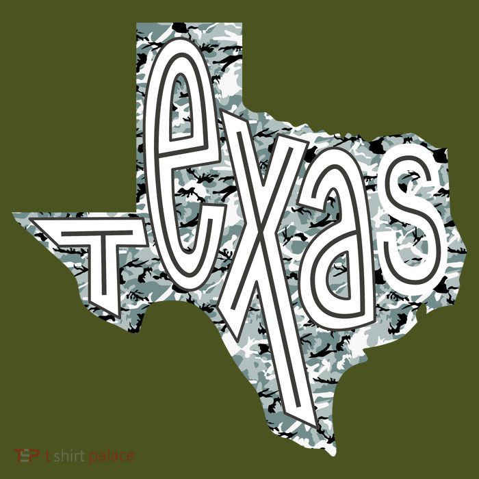 Camouflage Texas State Logo Backpack