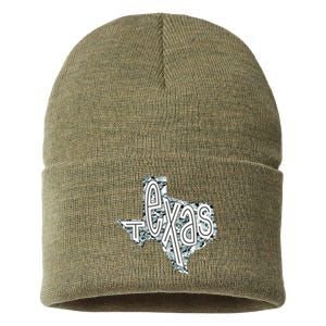 Camouflage Texas State Logo Sustainable Knit Beanie