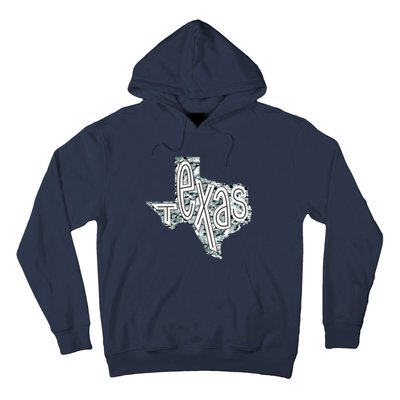 Camouflage Texas State Logo Hoodie