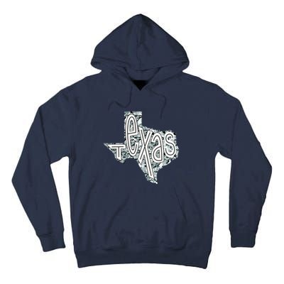 Camouflage Texas State Logo Tall Hoodie