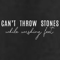 Cant Throw Stones While Washing Feet Cool Comfort Performance Bucket Hat