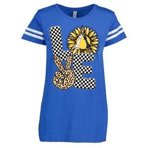 Chess T Shirts Love Chessboard Leopard Sunflower Graphic Plus Size Enza Ladies Jersey Football T-Shirt