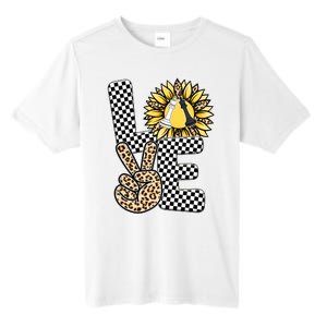 Chess T Shirts Love Chessboard Leopard Sunflower Graphic Plus Size Tall Fusion ChromaSoft Performance T-Shirt