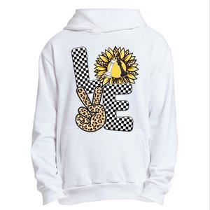 Chess T Shirts Love Chessboard Leopard Sunflower Graphic Plus Size Urban Pullover Hoodie