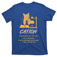 Chemistry Teacher Science Geek Cation Chemistry Cat Great Gift T-Shirt