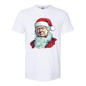 Christmas Trump Santa Outfit Art Portrait Graphic Gift Softstyle CVC T-Shirt