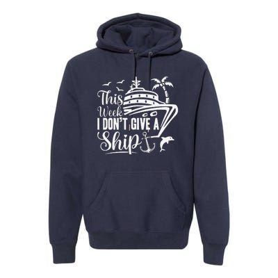 Cruise Trip Ship Summer Vacation Matching Family Group Premium Hoodie