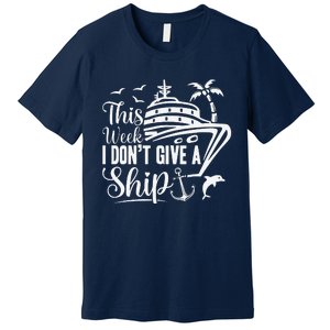 Cruise Trip Ship Summer Vacation Matching Family Group Premium T-Shirt