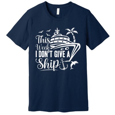 Cruise Trip Ship Summer Vacation Matching Family Group Premium T-Shirt