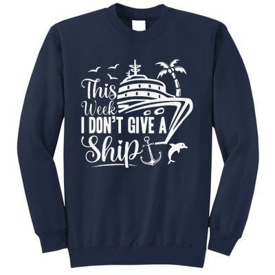 Cruise Trip Ship Summer Vacation Matching Family Group Tall Sweatshirt