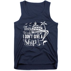 Cruise Trip Ship Summer Vacation Matching Family Group Tank Top