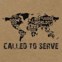 Called To Serve Gospel Christian Missions Nations Faith Lds Cotton Canvas Backpack