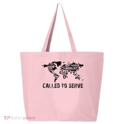 Called To Serve Gospel Christian Missions Nations Faith Lds 25L Jumbo Tote