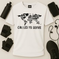Called To Serve Gospel Christian Missions Nations Faith Lds Cooling Performance Crew T-Shirt