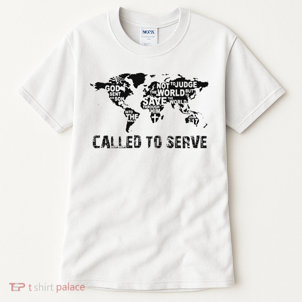 Called To Serve Gospel Christian Missions Nations Faith Lds Tall T-Shirt