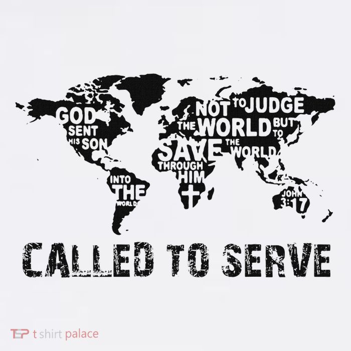 Called To Serve Gospel Christian Missions Nations Faith Lds Tall T-Shirt