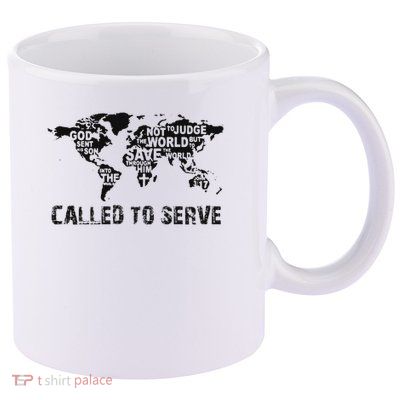 Called To Serve Gospel Christian Missions Nations Faith Lds 11oz C Handle Ceramic Mug