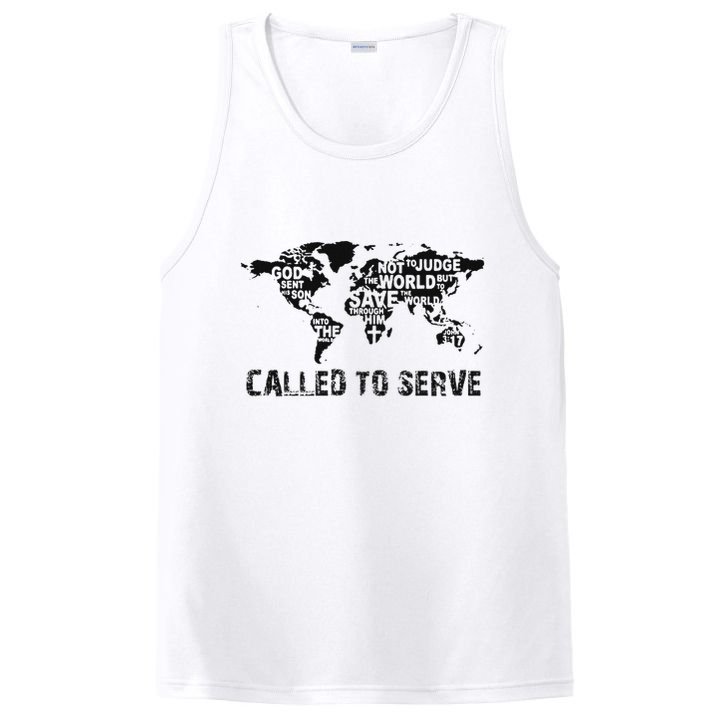 Called To Serve Gospel Christian Missions Nations Faith Lds PosiCharge Competitor Tank