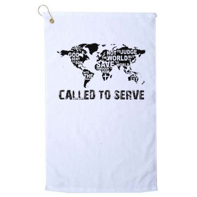 Called To Serve Gospel Christian Missions Nations Faith Lds Golf Towel