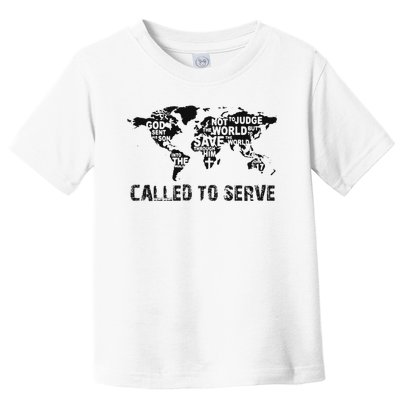 Called To Serve Gospel Christian Missions Nations Faith Lds Toddler T-Shirt