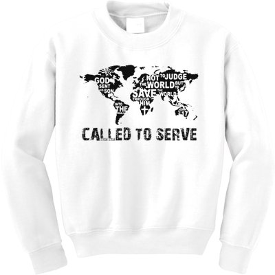 Called To Serve Gospel Christian Missions Nations Faith Lds Kids Sweatshirt