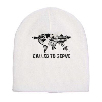 Called To Serve Gospel Christian Missions Nations Faith Lds Short Acrylic Beanie