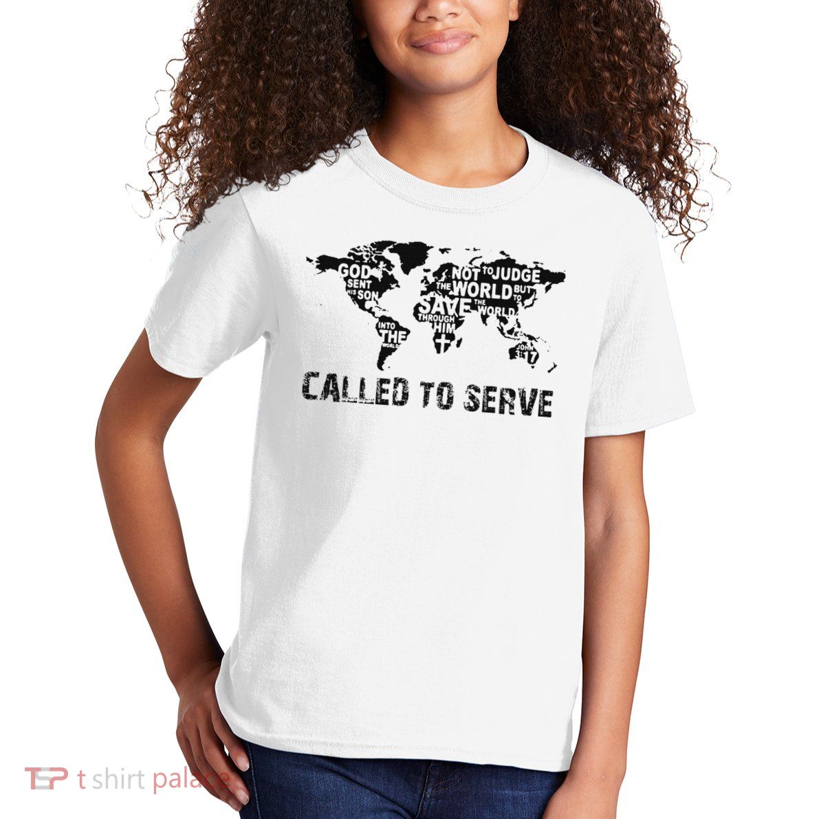 Called To Serve Gospel Christian Missions Nations Faith Lds Kids T-Shirt