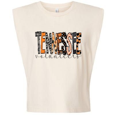 Crossword Tennessee Sport Gameday Winner Tennessee Football Champion Garment-Dyed Women's Muscle Tee