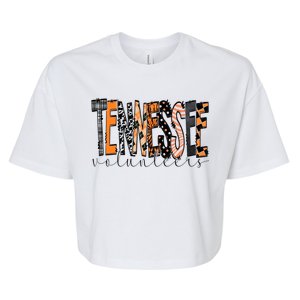 Crossword Tennessee Sport Gameday Winner Tennessee Football Champion Bella+Canvas Jersey Crop Tee