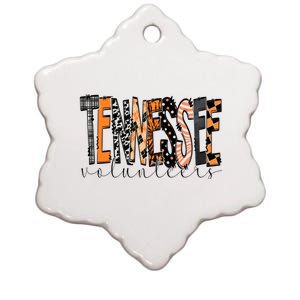 Crossword Tennessee Sport Gameday Winner Tennessee Football Champion Ceramic Star Ornament