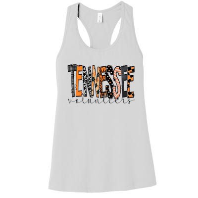 Crossword Tennessee Sport Gameday Winner Tennessee Football Champion Women's Racerback Tank