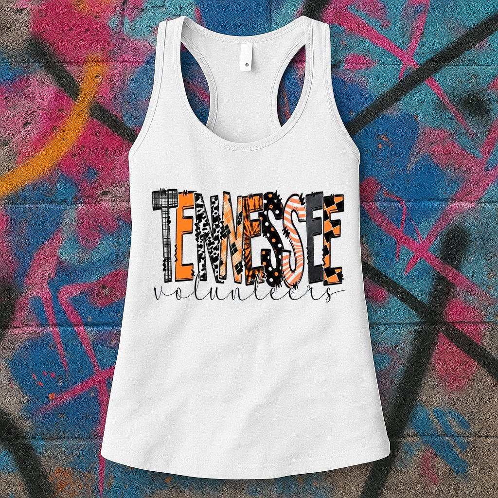 Crossword Tennessee Sport Gameday Winner Tennessee Football Champion Womens Tank Top